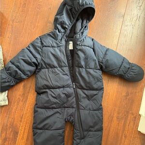 Old Navy Navy Blue Water-Resistant Snowsuit